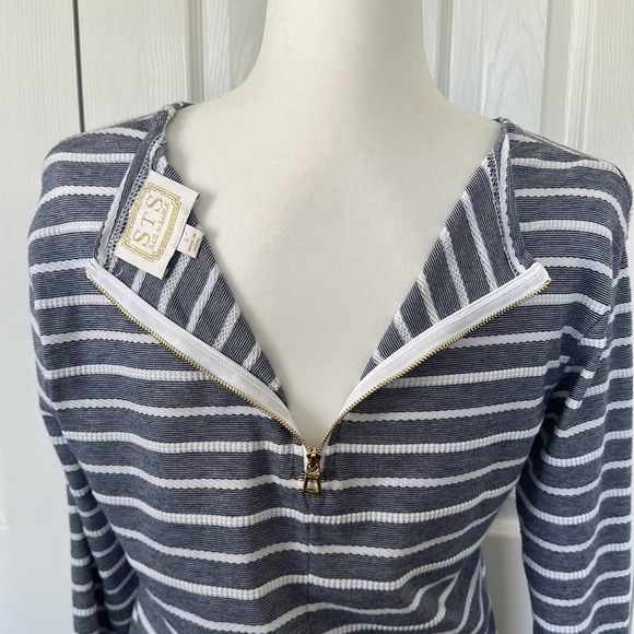 SAIL TO SABLE STS Striped Nautical Shift Dress - Picture 8 of 8